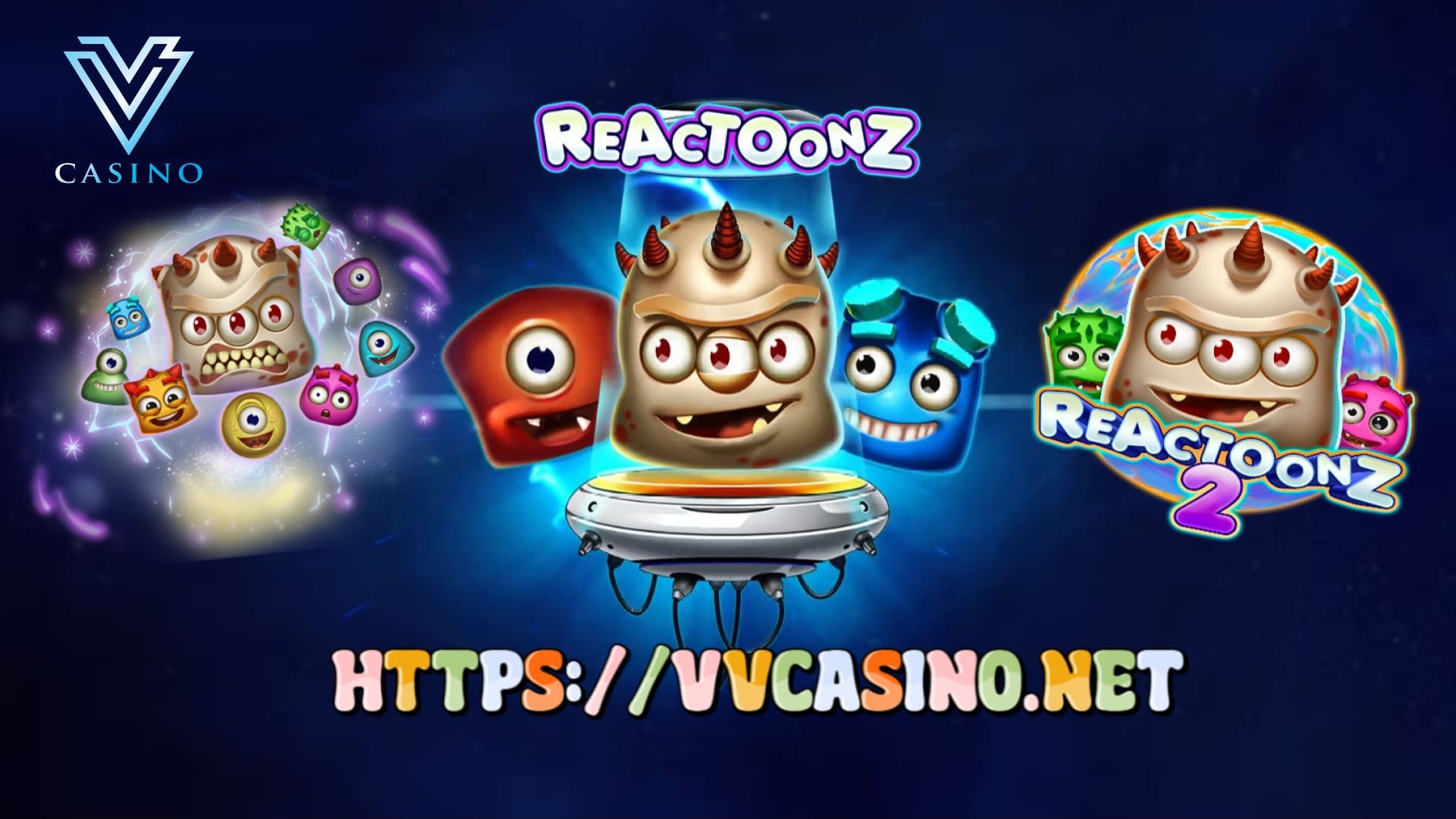 Reactoonz Play'n Go Slots
